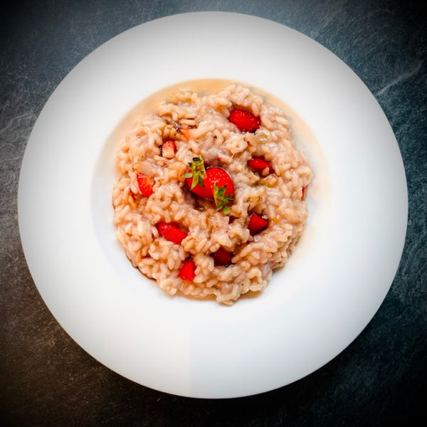 Erdbeeren Risotto